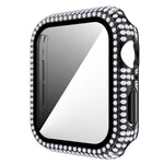ダイヤモンドPC + 強化ガラスウォッチケース Apple Watchシリーズ用, 3&2&1 38mm, 3&2&1 42mm