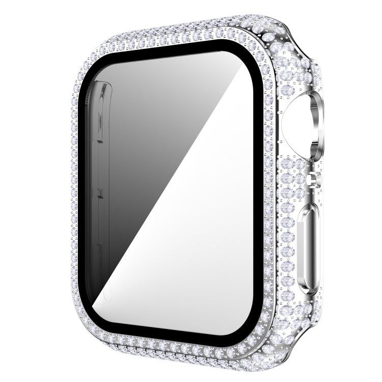 ダイヤモンドPC + 強化ガラスウォッチケース Apple Watchシリーズ用, 3&2&1 38mm, 3&2&1 42mm