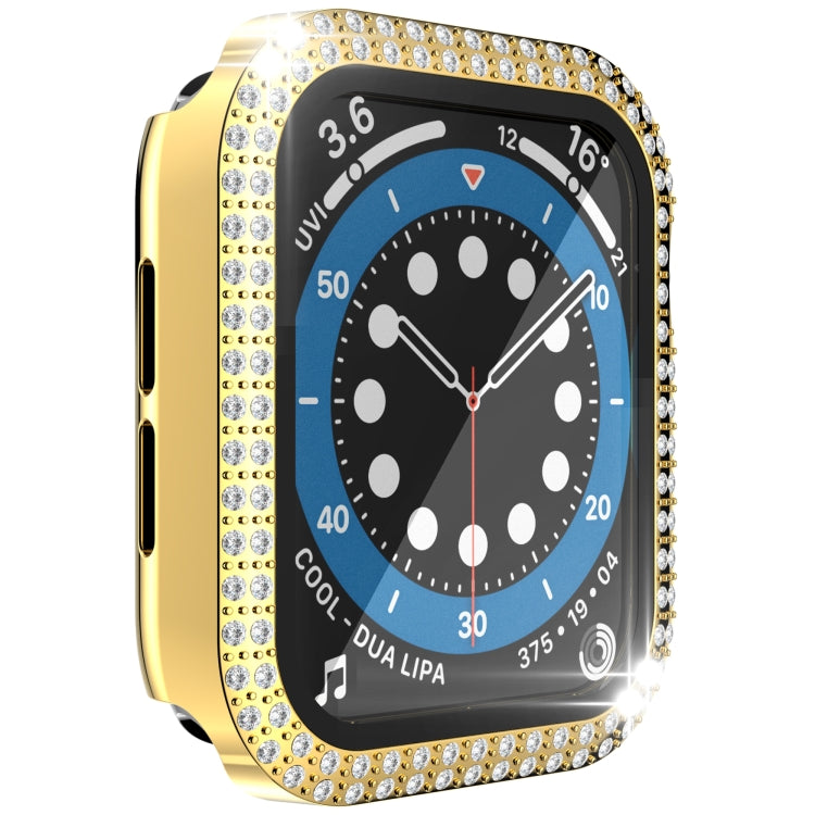 二重ダイヤモンドPC+強化ガラスウォッチケース Apple Watchシリーズ用, 3&2&1 38mm, 3&2&1 42mm