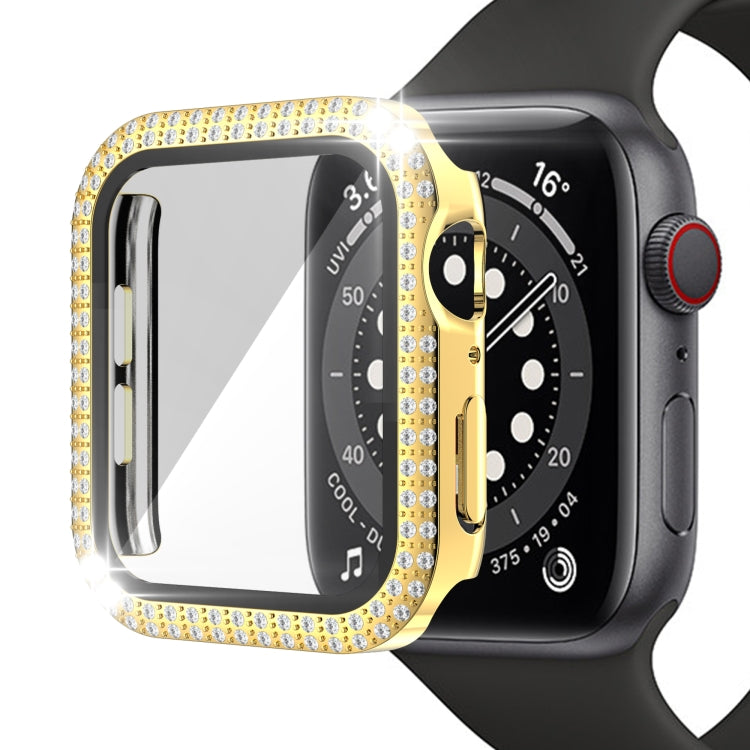 二重ダイヤモンドPC+強化ガラスウォッチケース Apple Watchシリーズ用, 3&2&1 38mm, 3&2&1 42mm