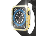 二重ダイヤモンドPC+強化ガラスウォッチケース Apple Watchシリーズ用, 3&2&1 38mm, 3&2&1 42mm