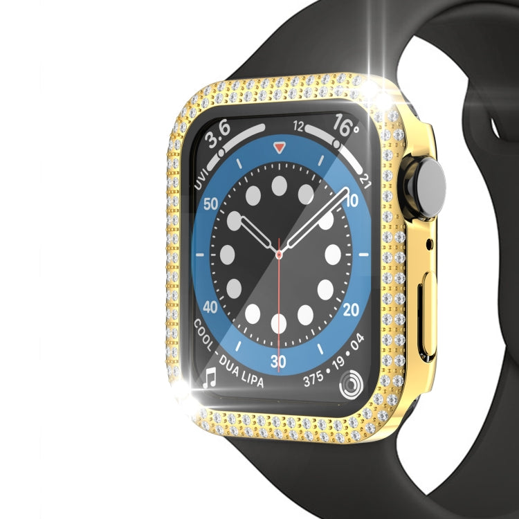 二重ダイヤモンドPC+強化ガラスウォッチケース Apple Watchシリーズ用, 3&2&1 38mm, 3&2&1 42mm