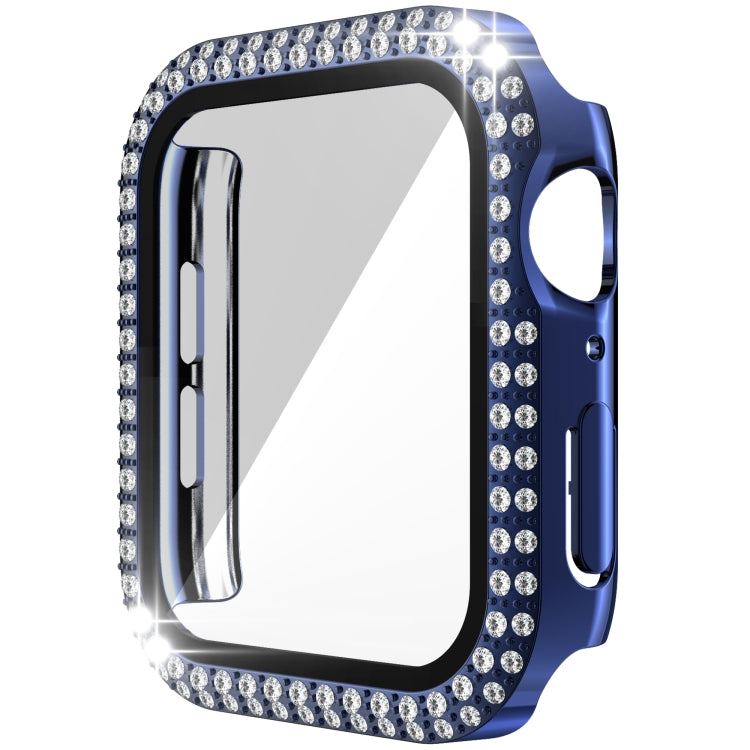 二重ダイヤモンドPC+強化ガラスウォッチケース Apple Watchシリーズ用, 3&2&1 38mm, 3&2&1 42mm