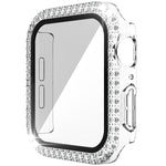 二重ダイヤモンドPC+強化ガラスウォッチケース Apple Watchシリーズ用, 3&2&1 38mm, 3&2&1 42mm