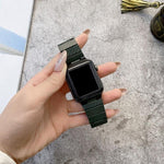 DD29カーボンファイバーテクスチャーウォッチバンド Apple Watchシリーズ用, 7 41mm / 6&SE&5&4 40mm / 3&2&1 38mm, 7 45mm / 6&SE&5&4 44mm / 3&2&1 42mm