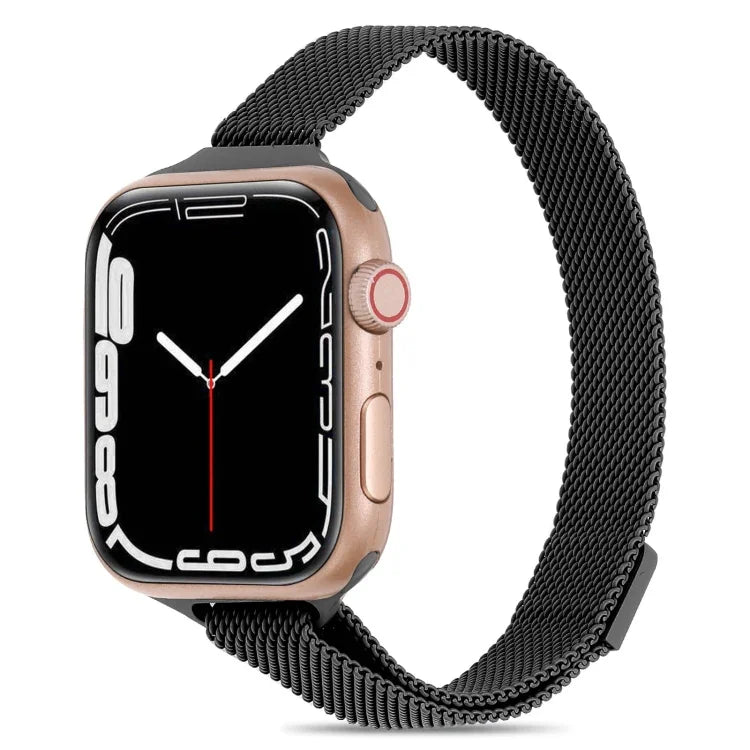 ミラネーゼ スモールウエスト ウォッチバンド Apple Watch シリーズ用, 7 41mm / 6&SE&5&4 40mm / 3&2&1 38mm, 7 45mm / 6&SE&5&4 44mm / 3&2&1 42mm
