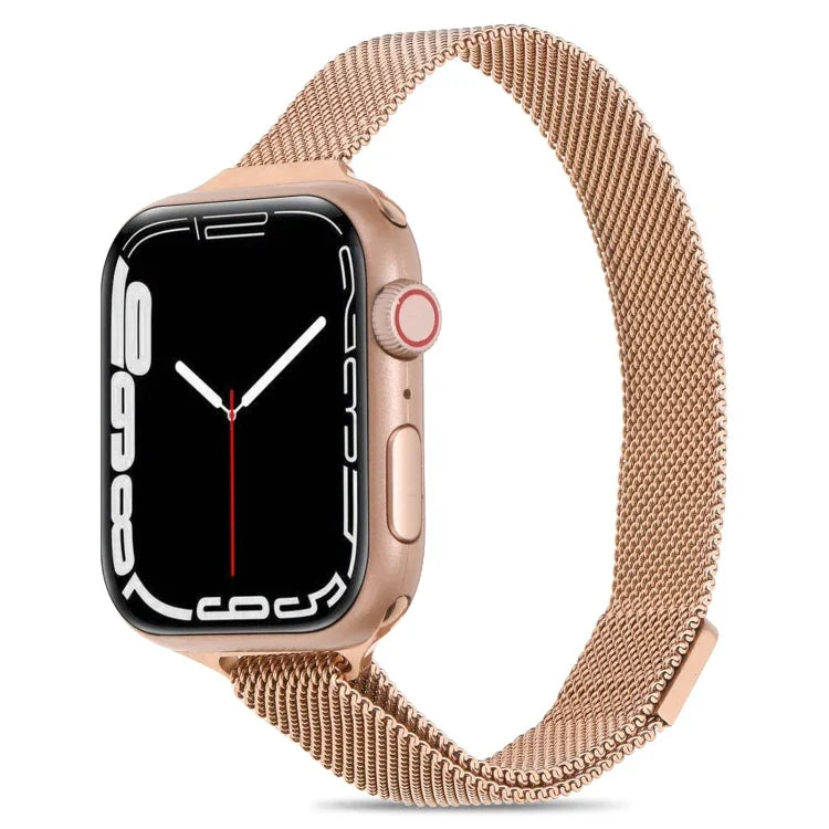 ミラネーゼ スモールウエスト ウォッチバンド Apple Watch シリーズ用, 7 41mm / 6&SE&5&4 40mm / 3&2&1 38mm, 7 45mm / 6&SE&5&4 44mm / 3&2&1 42mm