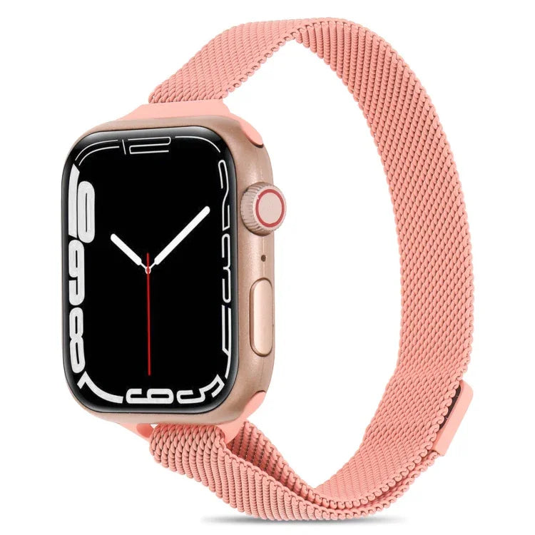 ミラネーゼ スモールウエスト ウォッチバンド Apple Watch シリーズ用, 7 41mm / 6&SE&5&4 40mm / 3&2&1 38mm, 7 45mm / 6&SE&5&4 44mm / 3&2&1 42mm