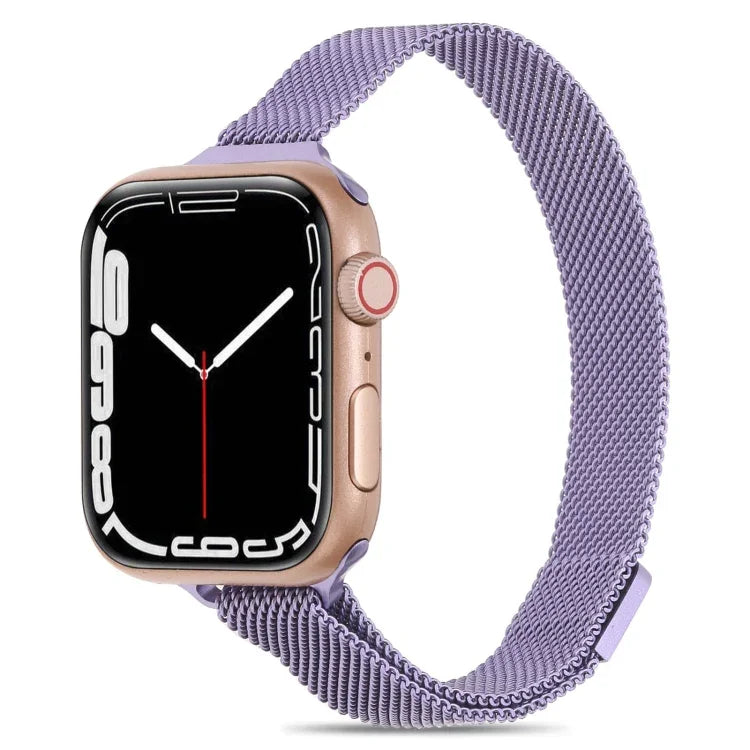 ミラネーゼ スモールウエスト ウォッチバンド Apple Watch シリーズ用, 7 41mm / 6&SE&5&4 40mm / 3&2&1 38mm, 7 45mm / 6&SE&5&4 44mm / 3&2&1 42mm