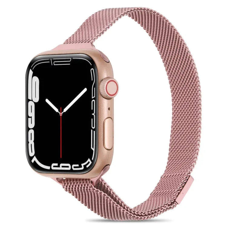 ミラネーゼ スモールウエスト ウォッチバンド Apple Watch シリーズ用, 7 41mm / 6&SE&5&4 40mm / 3&2&1 38mm, 7 45mm / 6&SE&5&4 44mm / 3&2&1 42mm