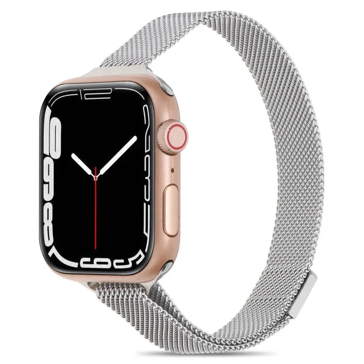 ミラネーゼ スモールウエスト ウォッチバンド Apple Watch シリーズ用, 7 41mm / 6&SE&5&4 40mm / 3&2&1 38mm, 7 45mm / 6&SE&5&4 44mm / 3&2&1 42mm