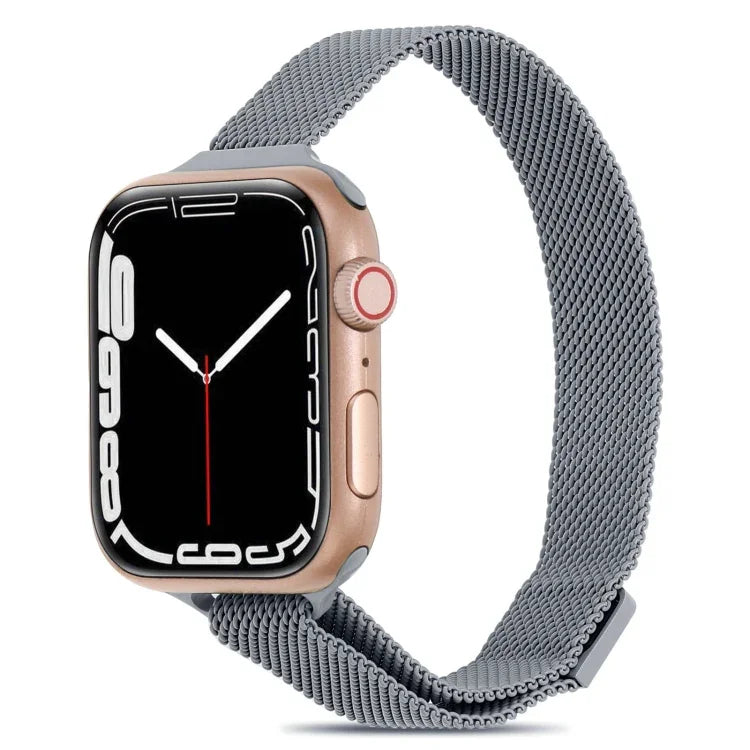 ミラネーゼ スモールウエスト ウォッチバンド Apple Watch シリーズ用, 7 41mm / 6&SE&5&4 40mm / 3&2&1 38mm, 7 45mm / 6&SE&5&4 44mm / 3&2&1 42mm