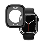 PC + 強化ガラスフィルム 防水ウォッチケース 下部カバー付き Apple Watch シリーズ 9 / 8 / 7 45mm, 9 / 8 / 7 41mm, 9 / 8 / 7 45mm用