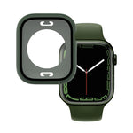 PC + 強化ガラスフィルム 防水ウォッチケース 下部カバー付き Apple Watch シリーズ 9 / 8 / 7 45mm, 9 / 8 / 7 41mm, 9 / 8 / 7 45mm用