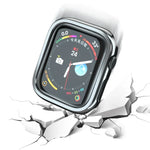 電気めっきPC ホローウォッチ保護ケース Apple Watch シリーズ 9 / 8 / 7 41mm用, Apple Watch シリーズ 9 / 8 / 7 45mm用