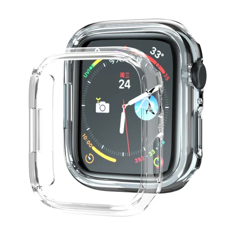 電気めっきPC ホローウォッチ保護ケース Apple Watch シリーズ 9 / 8 / 7 41mm用, Apple Watch シリーズ 9 / 8 / 7 45mm用