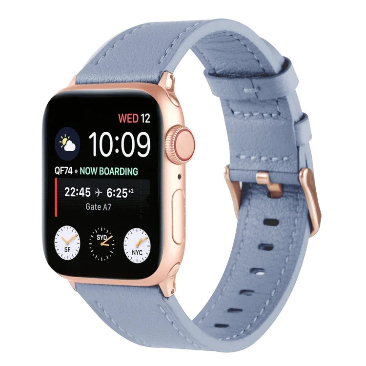 スモールウエスト 本革ウォッチバンド Apple Watch シリーズ用, 7 41mm / 6&SE&5&4 40mm / 3&2&1 38mm, 7 45mm / 6&SE&5&4 44mm / 3&2&1 42mm