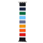 シリコン スプライシングウォッチバンド Apple Watch シリーズ用, 7 41mm / 6&SE&5&4 40mm / 3&2&1 38mm, 7 45mm / 6&SE&5&4 44mm / 3&2&1 42mm