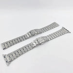 オークスリーストレイン メタルウォッチバンド Apple Watch シリーズ用, 7 41mm / 6&SE&5&4 40mm / 3&2&1 38mm, 7 45mm / 6&SE&5&4 44mm / 3&2&1 42mm