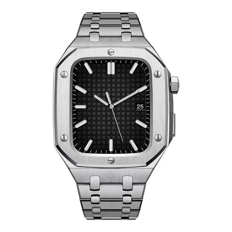 一体型オークメタルウォッチバンド + ウォッチケース Apple Watch シリーズ用, Apple Watch シリーズ 6&SE&5&4 44mm用