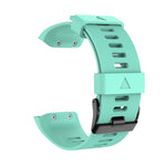 Black Buckle Silicone Watchband, For Garmin Forerunner 35