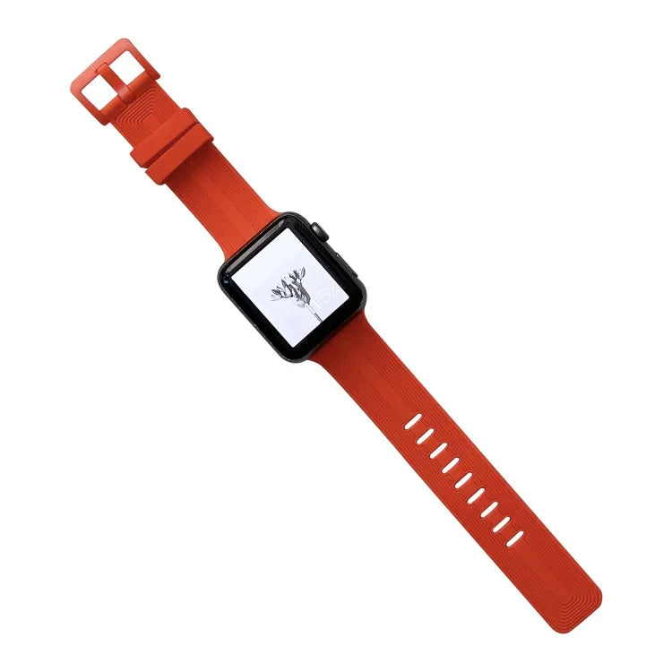 スレッドシリコンウォッチバンド Apple Watch シリーズ用, 7 41mm / 6&SE&5&4 40mm / 3&2&1 38mm, 7 45mm / 6&SE&5&4 44mm / 3&2&1 42mm