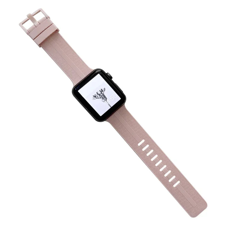スレッドシリコンウォッチバンド Apple Watch シリーズ用, 7 41mm / 6&SE&5&4 40mm / 3&2&1 38mm, 7 45mm / 6&SE&5&4 44mm / 3&2&1 42mm