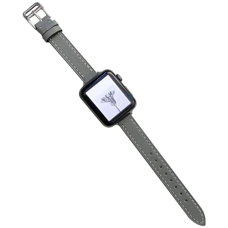 プレーンレザーウォッチバンド Apple Watch シリーズ用, 7 41mm / 6&SE&5&4 40mm / 3&2&1 38mm, 7 45mm / 6&SE&5&4 44mm / 3&2&1 42mm