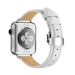 スリミングバタフライバックルウォッチバンド Apple Watch シリーズ用, 7 41mm / 6&SE&5&4 40mm / 3&2&1 38mm
