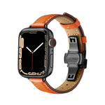 スリミングバタフライバックルウォッチバンド Apple Watch シリーズ用, 7 41mm / 6&SE&5&4 40mm / 3&2&1 38mm
