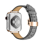 スリミングバタフライバックルウォッチバンド Apple Watch シリーズ用, 7 41mm / 6&SE&5&4 40mm / 3&2&1 38mm