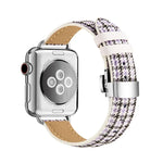 スリミングバタフライバックルウォッチバンド Apple Watch シリーズ用, 7 41mm / 6&SE&5&4 40mm / 3&2&1 38mm