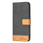 BF11 Color Matching Skin Feel Leather Phone Case, For iPhone 13 Pro Max