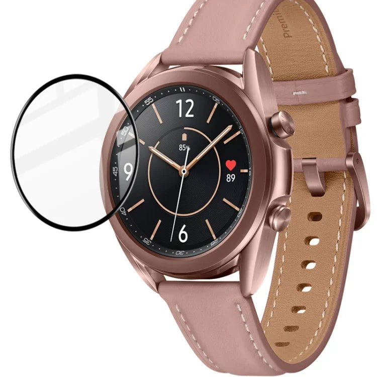IMAKプレキシグラスHDウォッチ保護フィルム TicWatch GTH Pro用、Samsung Galaxy Watch 3 41mm用、Samsung Galaxy Watch 3 45mm用、Samsung Galaxy Watch 4 42mm用、Samsung Galaxy Watch 4 46mm用