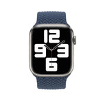 Apple Watch Series 7 45mm / 6&SE&5&4 44mm / 3&2&1 42mm 用 ナイロン編みウォッチバンド、135mm、150mm、165mm