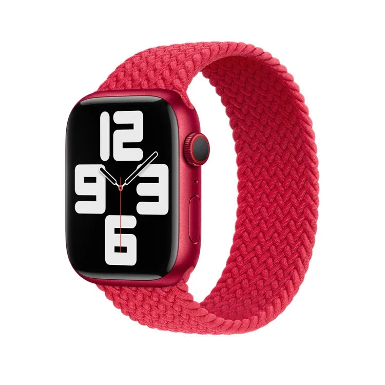 Apple Watch Series 7 45mm / 6&SE&5&4 44mm / 3&2&1 42mm 用 ナイロン編みウォッチバンド、135mm、150mm、165mm
