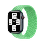 Apple Watch Series 7 45mm / 6&SE&5&4 44mm / 3&2&1 42mm 用 ナイロン編みウォッチバンド、135mm、150mm、165mm