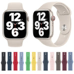Apple Watch Series 用 シリコンウォッチバンド、Apple Watch 42mm / 41mm / 40mm / 38mm 用、Apple Watch 46mm / 49mm / 45mm / 44mm 用