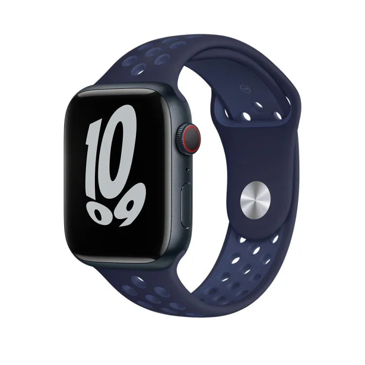 Apple Watch Series 用 スポーツシリコンウォッチバンド、7 41mm / 6&SE&5&4 40mm / 3&2&1 38mm、7 45mm / 6&SE&5&4 44mm / 3&2&1 42mm