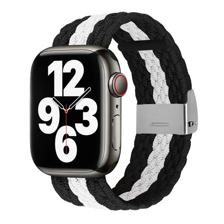 Apple Watch Series 用 ナイロン編みウォッチバンド、7 41mm / 6&SE&5&4 40mm / 3&2&1 38mm