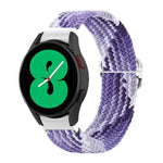 調節可能な織り込みウォッチバンド、Samsung Galaxy Watch4 40mm / 44mm用