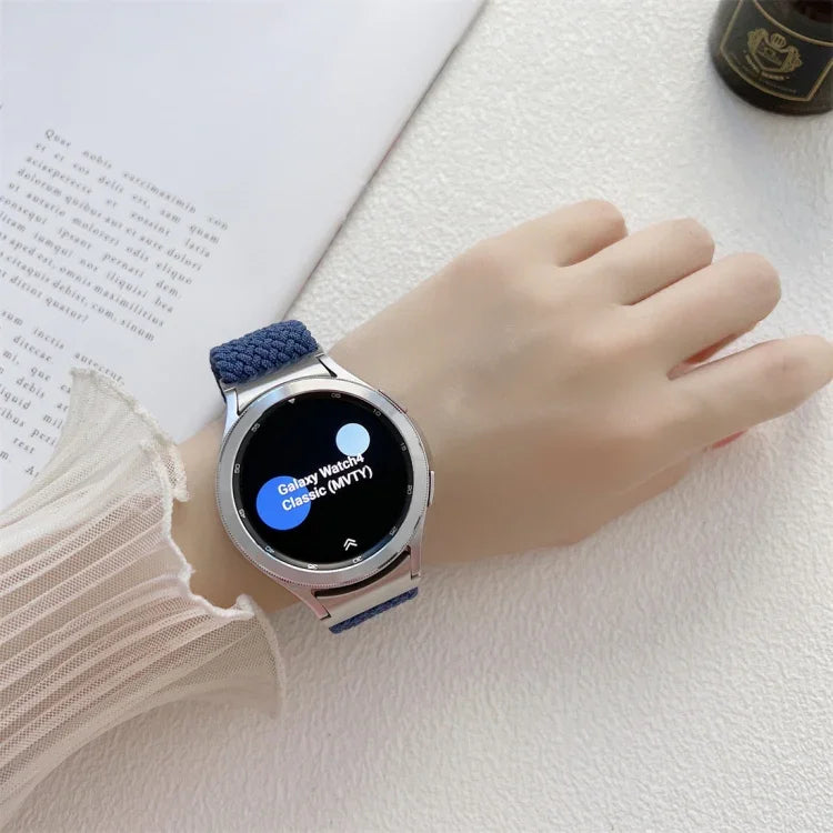 調節可能な織り込みウォッチバンド、Samsung Galaxy Watch4 40mm / 44mm用