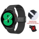 ステンレススチール ミラネーゼバックルウォッチバンド、Samsung Galaxy Watch4 40mm / 44mm用