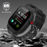 RedPepper TPU + PC + シリコン防水ウォッチケース、Apple Watch Series 9 / 8 / 7 41mm 用、Apple Watch Series 9 / 8 / 7 45mm 用