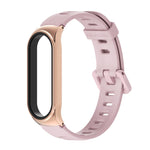 For Xiaomi Mi Band 6 / 5 Mijobs Flat Hole Silicone Watch Band, CS Case, GT Case, Plus Case, TF Case