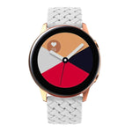 織り目模様シリコンウォッチバンド、Samsung Galaxy Watch4 40/44mm用、Samsung Galaxy Watch4 Classic 42/46mm用