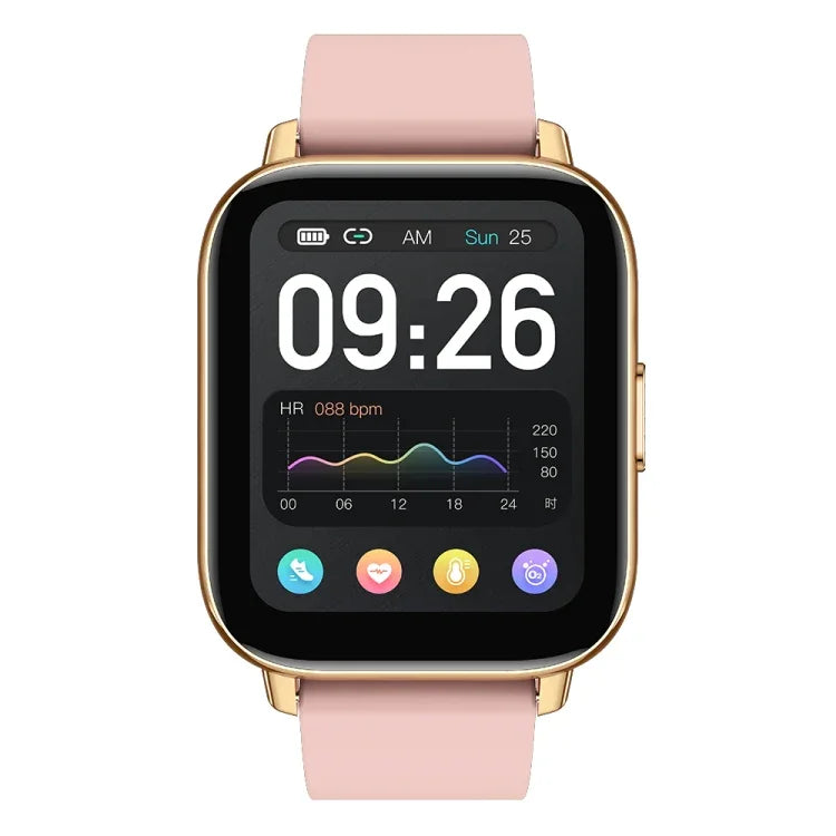 Rowatch 2S 1.65インチ TFTスクリーン スマートウォッチ、血圧モニタリング／睡眠モニタリング対応、2S（ピンク）、2S（ブラック）、2S（グリーン）