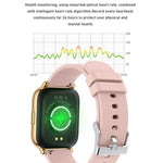 Rowatch 2S 1.65インチ TFTスクリーン スマートウォッチ、血圧モニタリング／睡眠モニタリング対応、2S（ピンク）、2S（ブラック）、2S（グリーン）
