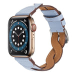 Apple Watch Series 用 編み込みウォッチバンド、7 41mm / 6&SE&5&4 40mm / 3&2&1 38mm、7 45mm / 6&SE&5&4 44mm / 3&2&1 42mm