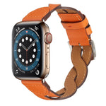 Apple Watch Series 用 編み込みウォッチバンド、7 41mm / 6&SE&5&4 40mm / 3&2&1 38mm、7 45mm / 6&SE&5&4 44mm / 3&2&1 42mm